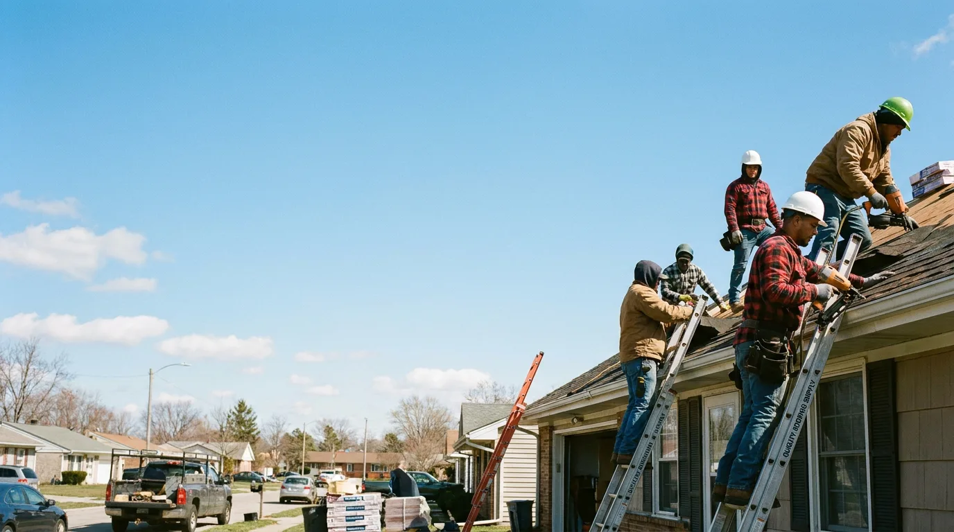 Roofing in Robins, IA near me